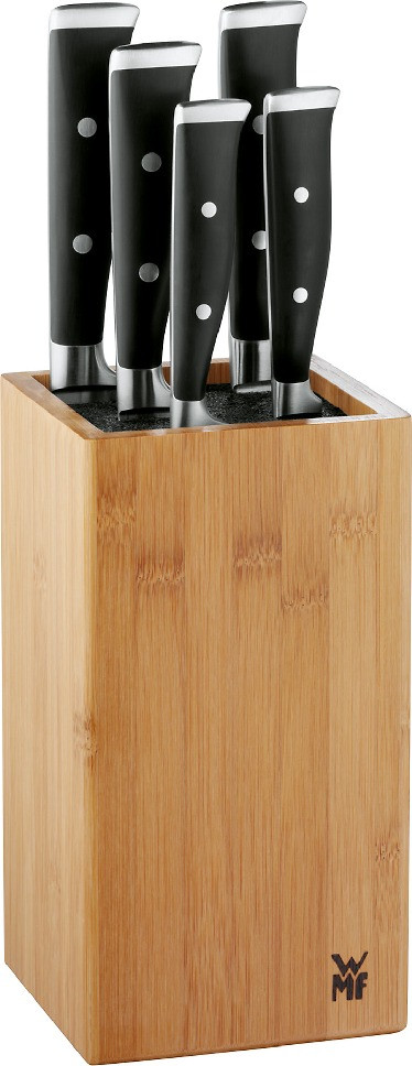 ست چاقو 6 پارچه وی ام اف آلمان- مدل WMF Grand Class به همراه استند چوبی